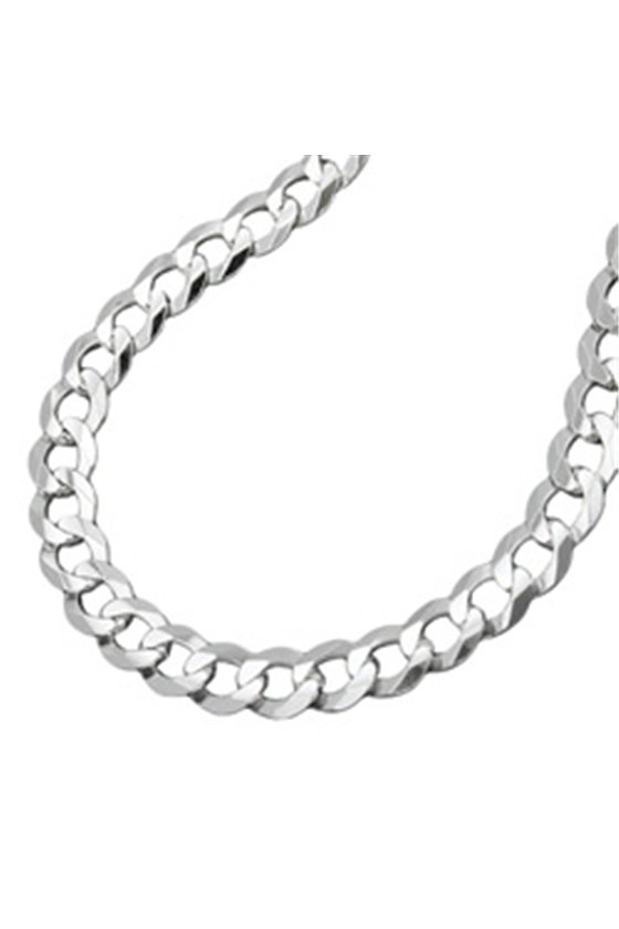 NECKLACE OPEN CURB CHAIN SILVER 925