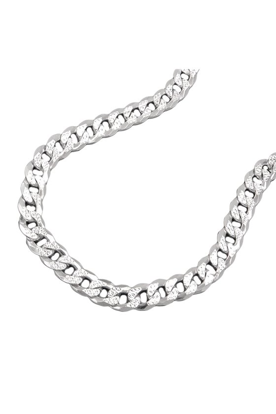 BRACELET OPEN CURB CHAIN SILVER 925