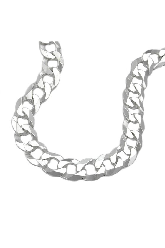 BRACELET OPEN CURB CHAIN SILVER 925 21CM