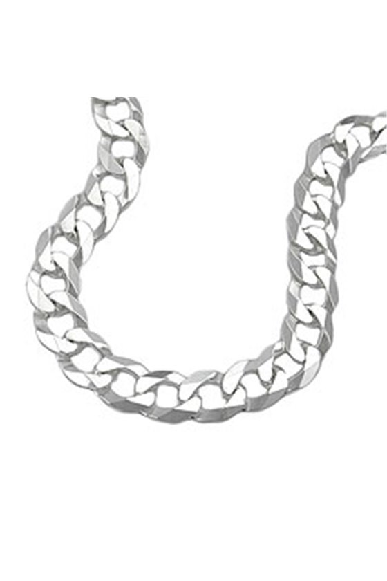 BRACELET OPEN CURB CHAIN SILVER 925 21CM
