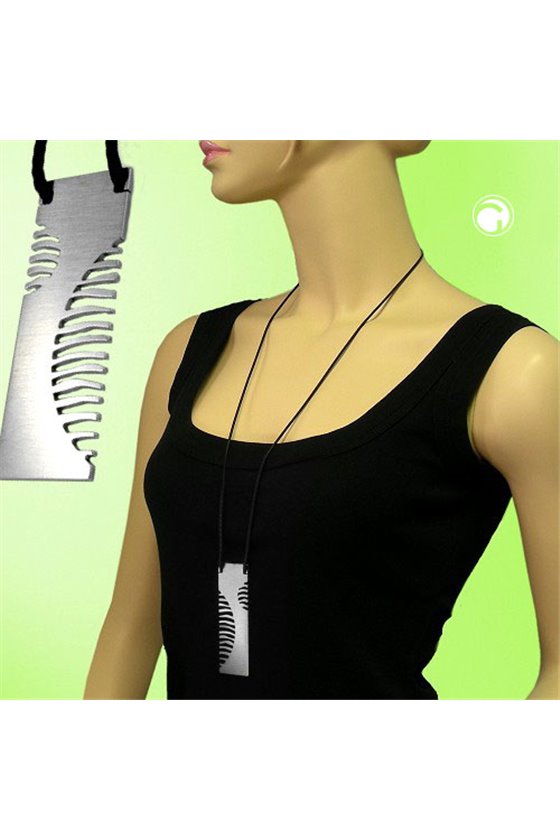 NECKLACE FANTASY STAINLESS STEEL 80CM