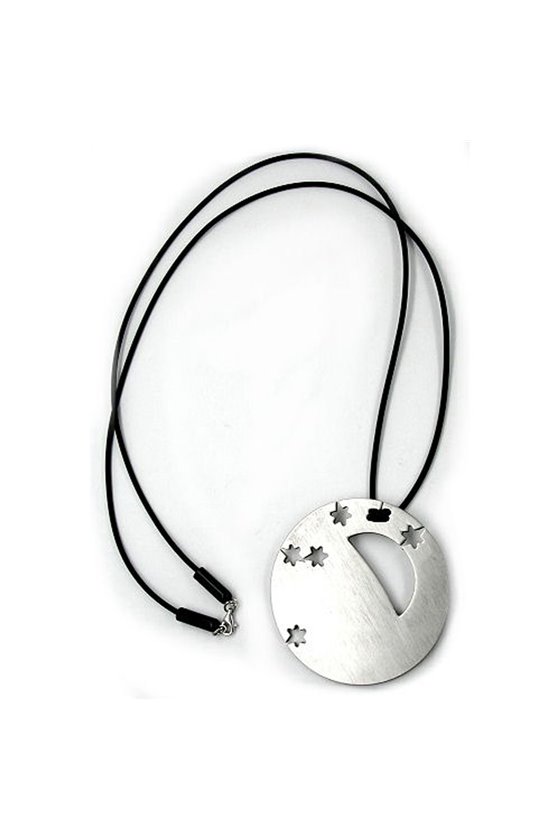NECKLACE STARS STAINLESS STEEL 80CM