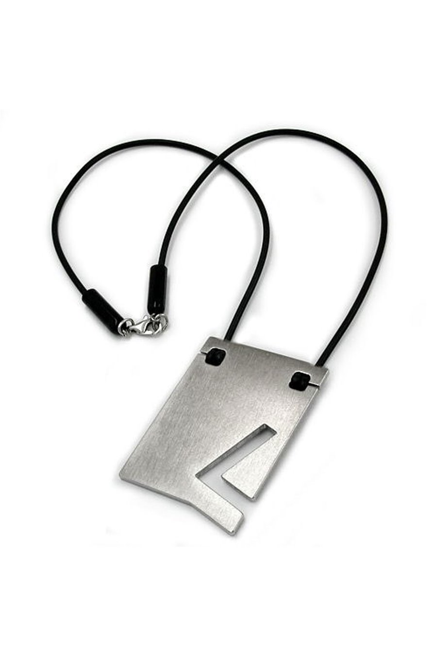 NECKLACE INITIALE L STAINLESS STEEL 42CM