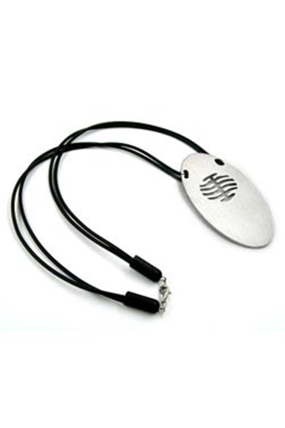 NECKLACE OVAL STAINLESS STEEL 50CM