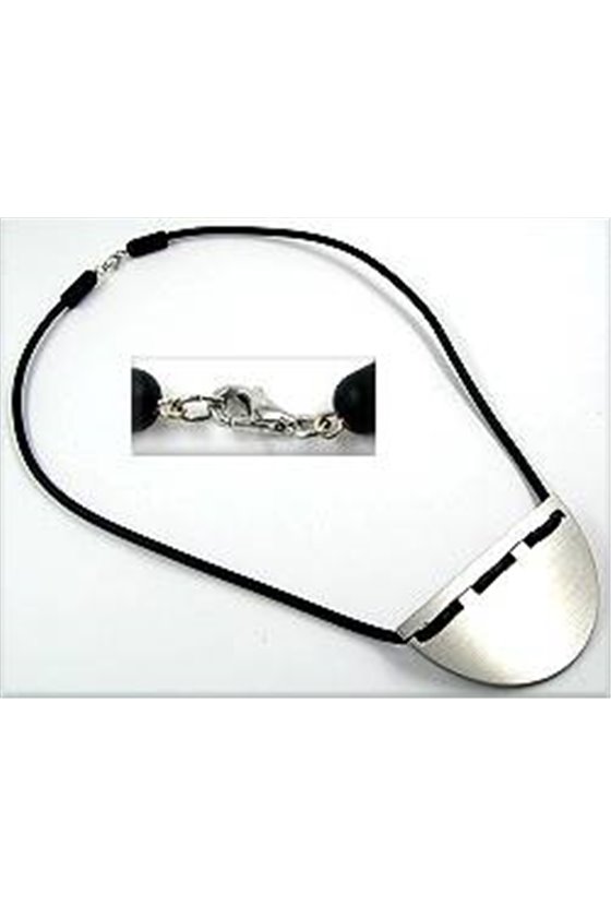 NECKLACE HALF-LUNE STAINLESS STEEL