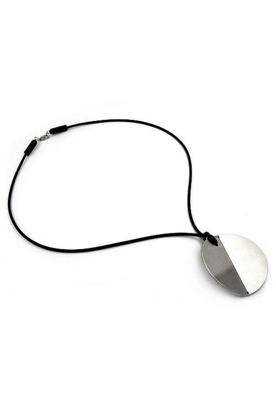 NECKLACE DISK STAINLESS STEEL 50CM