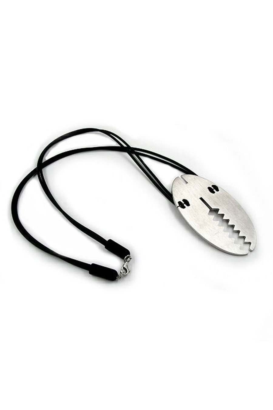 NECKLACE OVAL STAINLESS STEEL 60CM