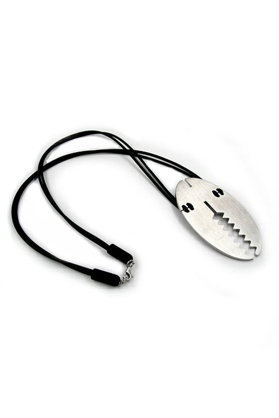 NECKLACE OVAL STAINLESS STEEL 60CM