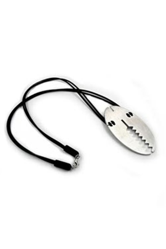 NECKLACE OVAL STAINLESS STEEL 60CM