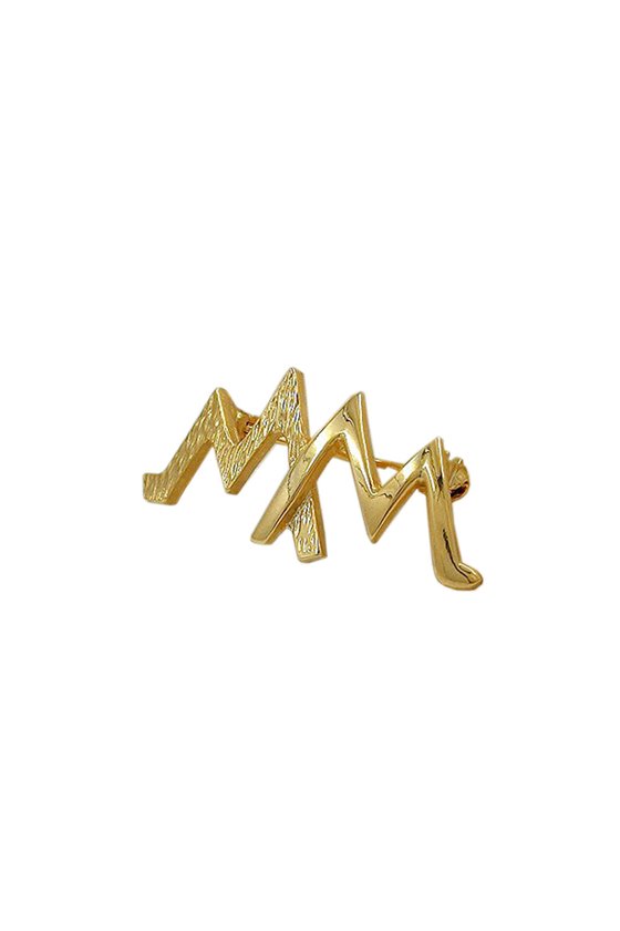 BROOCH 2X M SHAPES