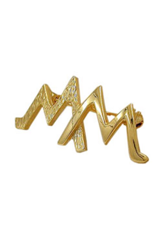BROOCH 2X M SHAPES