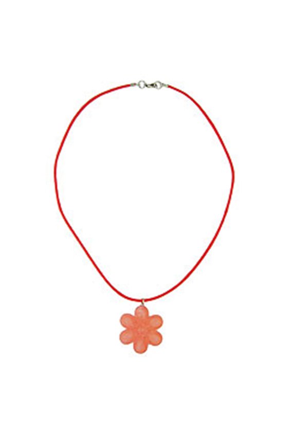 NECKLACE FLOWER PINK