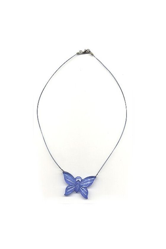 NECKLACE BUTTERFLY BLUE
