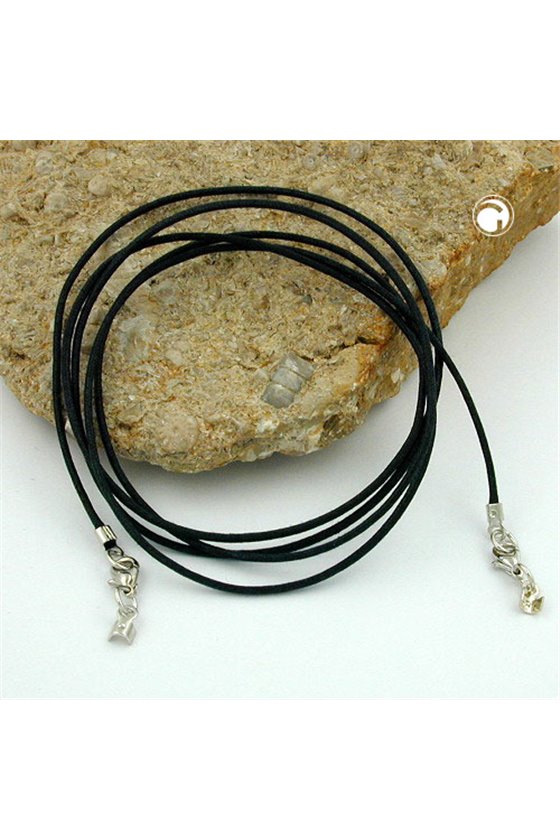 CORD 1M WITH SILVER CLASP