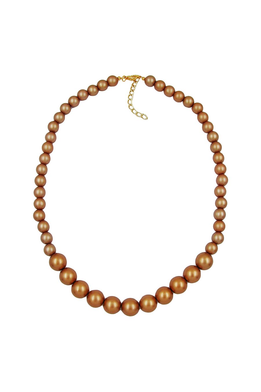 NECKLACE BEADS CHAMPAGNE