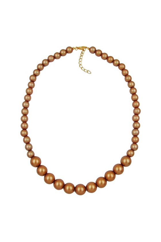 NECKLACE BEADS CHAMPAGNE