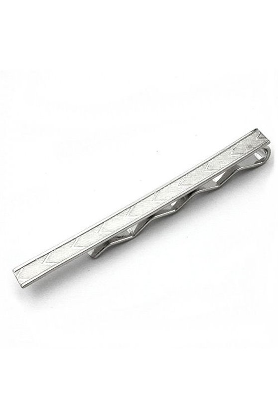 TIE PIN RHODIUM GLOSSY