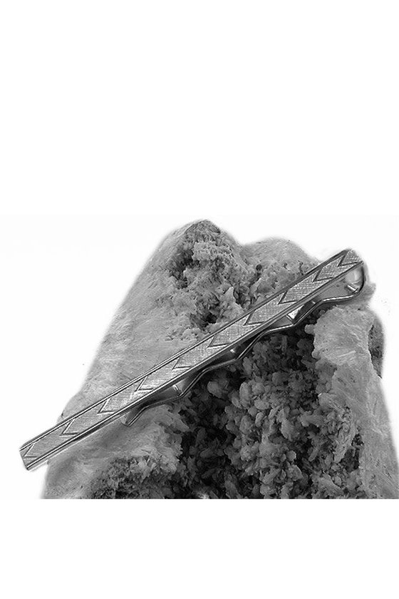 TIE PIN RHODIUM GLOSSY