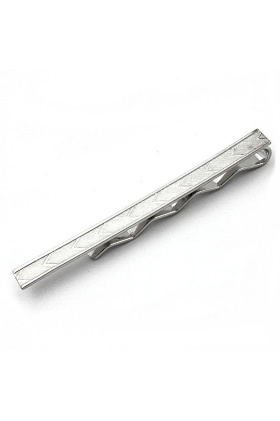 TIE PIN RHODIUM GLOSSY