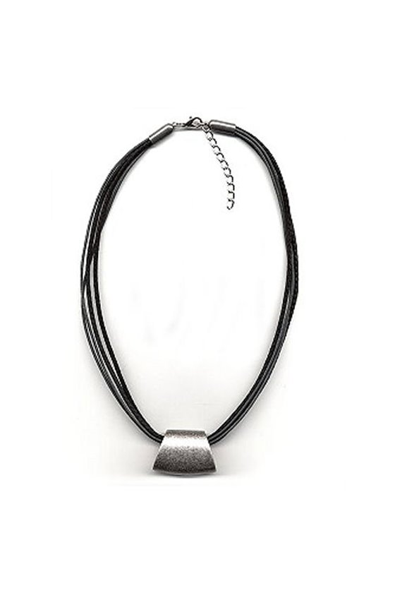 NECKLACE TRAPEZIUM PENDANT 50CM