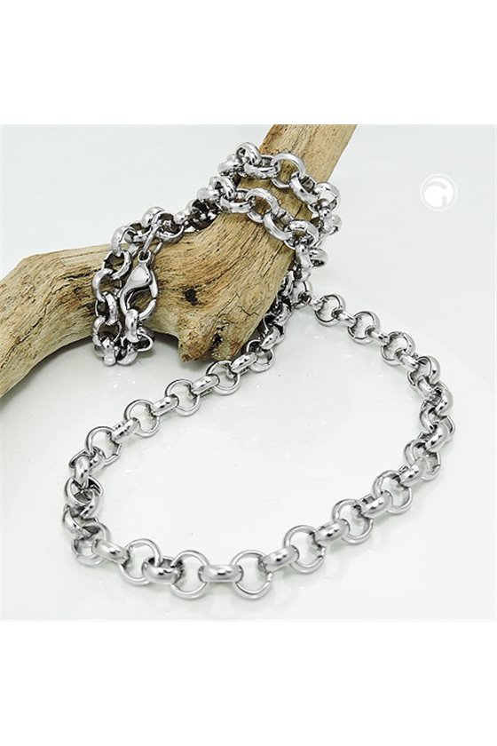 NECKLACE ROLO CHAIN STAINLESS STEEL
