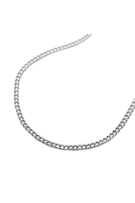 NECKLACE CURB CHAIN STAINLESS STEEL