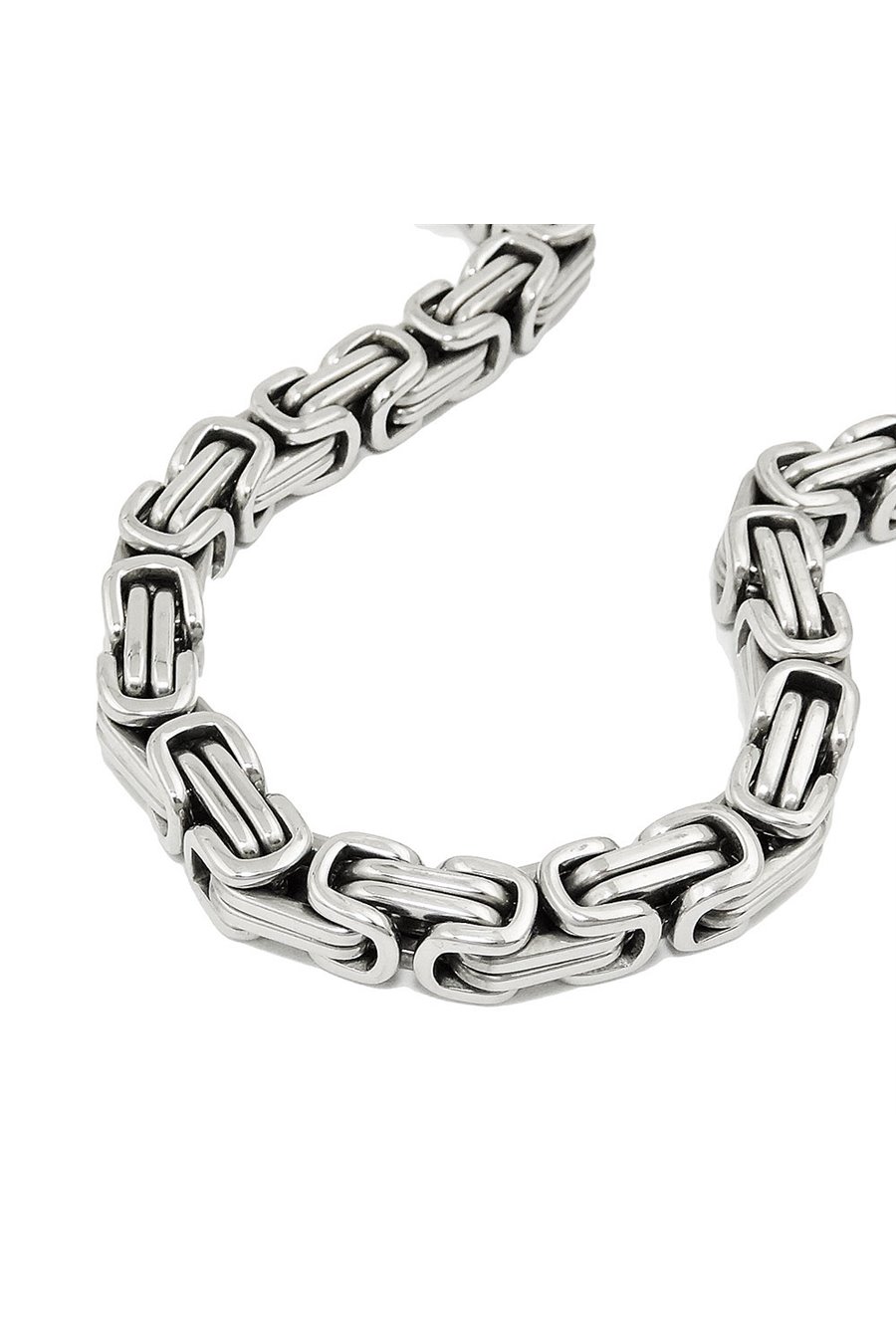 BRACELET BYZANTINE CHAIN STAINLESS STEEL
