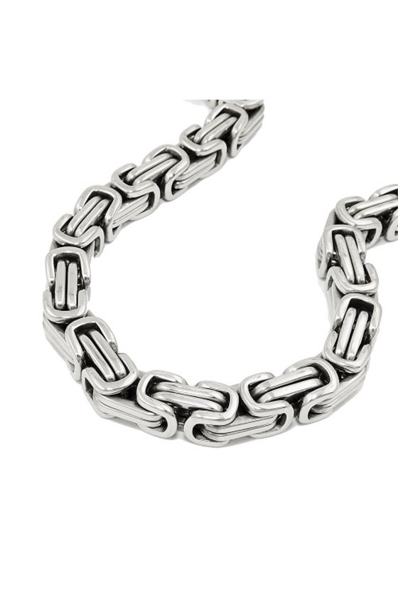 BRACELET BYZANTINE CHAIN STAINLESS STEEL
