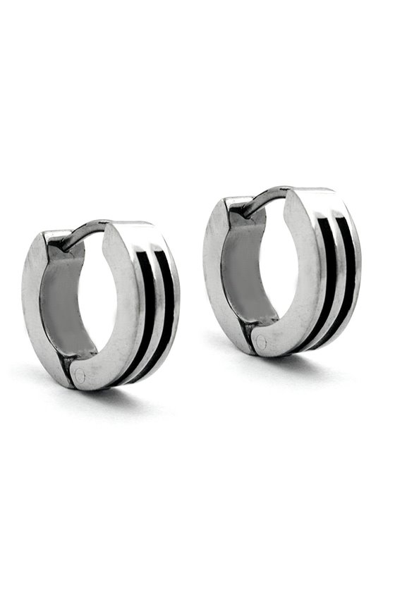 HOOP EARRINGS STAINLESS STEEL