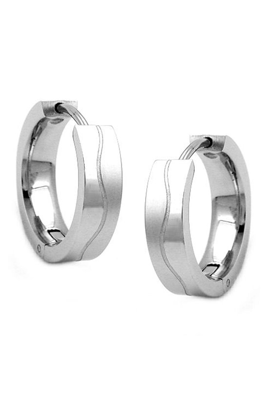 HOOP EARRING STAINLESS STEEL 17,5X4,5MM