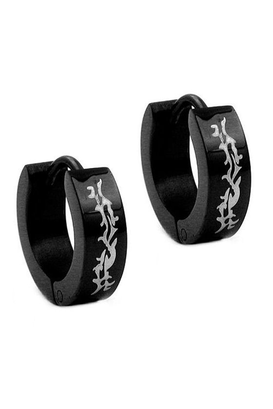 EARRINGS HOOP STAINLESS STEEL