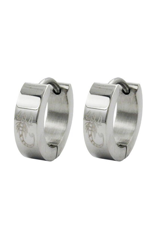 EARRINGS HOOP STAINLESS STEEL