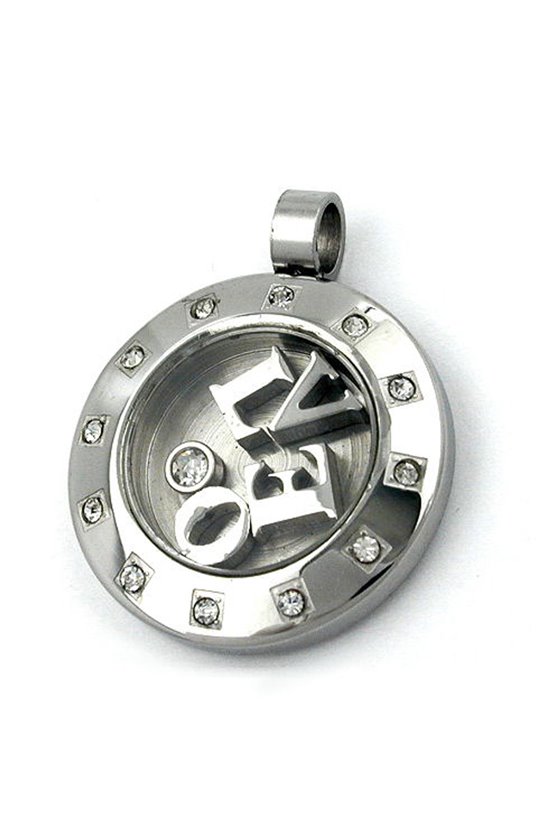FASHION PENDANT 'L O V E' LETTERS STAINLESS STEEL NEW DE NO