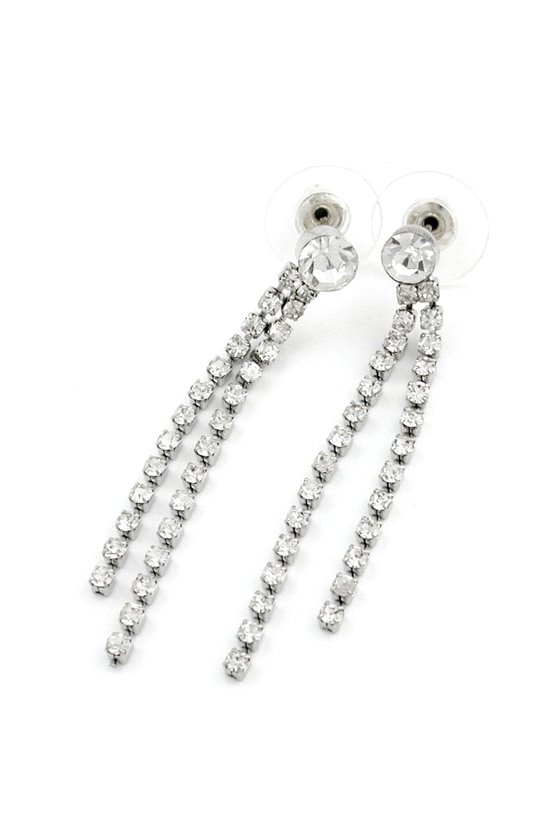 STUD EARRINGS RHINESTONES