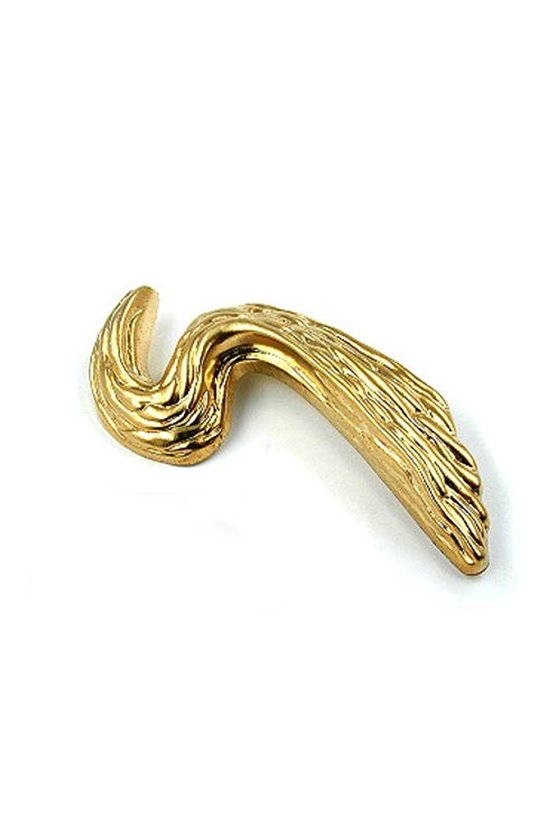 BROOCH GOLD-MATTE