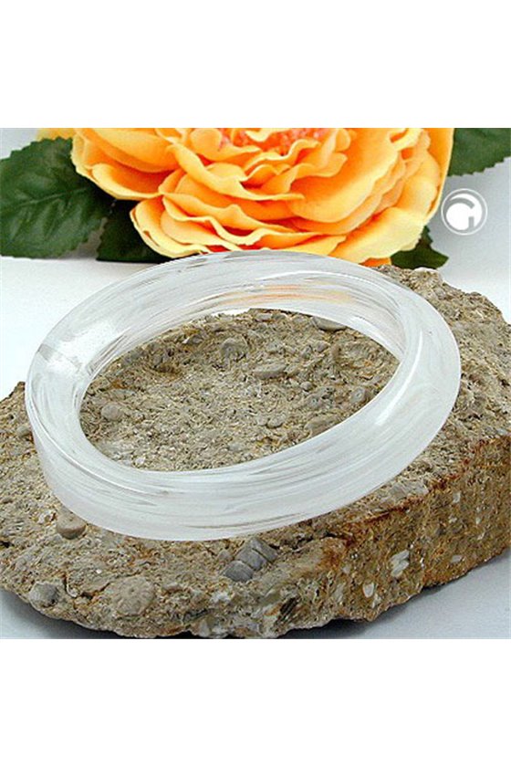 BANGLE WHITE TRANSPARENCY