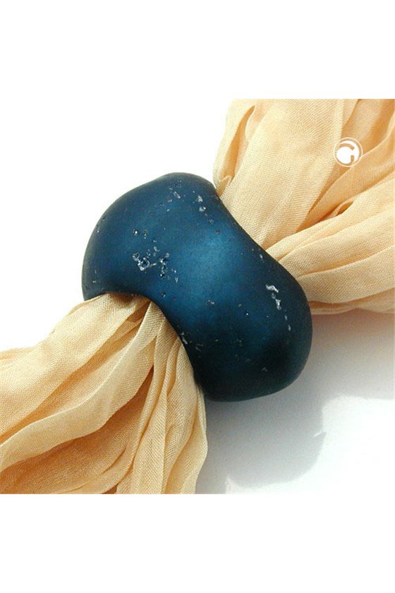 SCARF BEAD BLUE