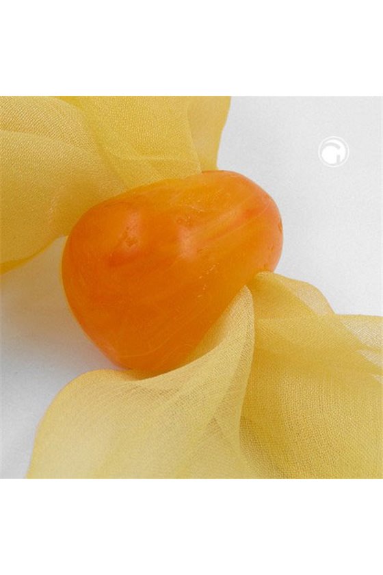 SCARF BEAD ORANGE 33MM