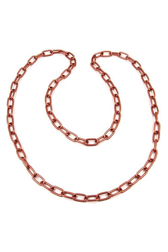 NECKLACE ANCHOR CHAIN 8MM COPPER COLOUR