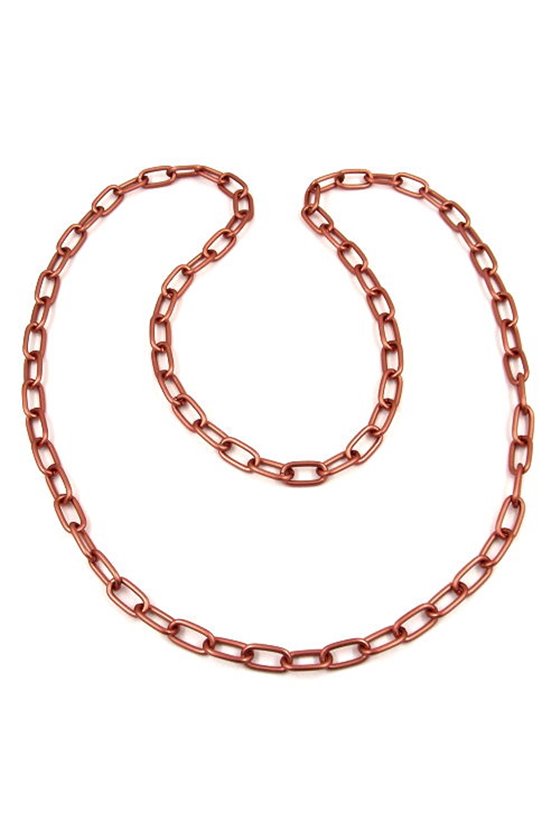 NECKLACE ANCHOR CHAIN 8MM COPPER COLOUR