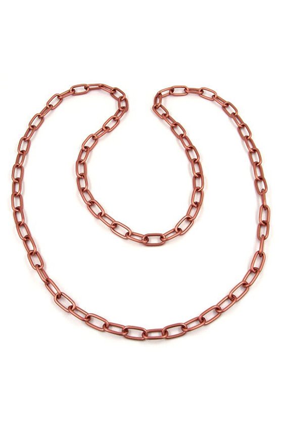 NECKLACE ANCHOR CHAIN 8MM COPPER COLOUR