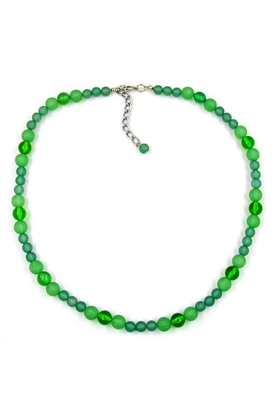 NECKLACE BEADS GREEN