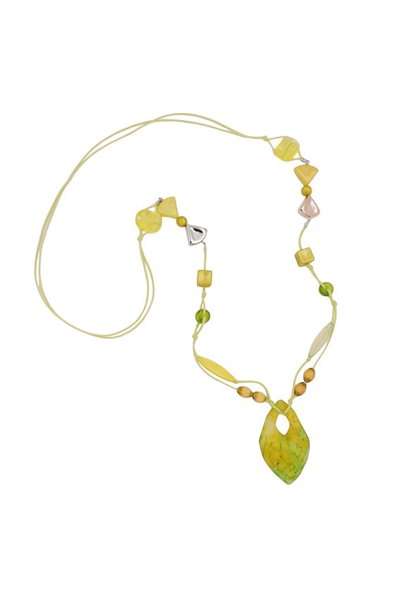 NECKLACE BEADS AND 2-FOLD CORD MINT