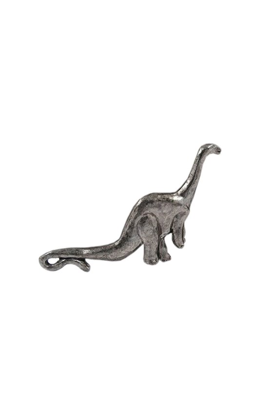 BROOCH DINOSAUR ANTIQUE TIN