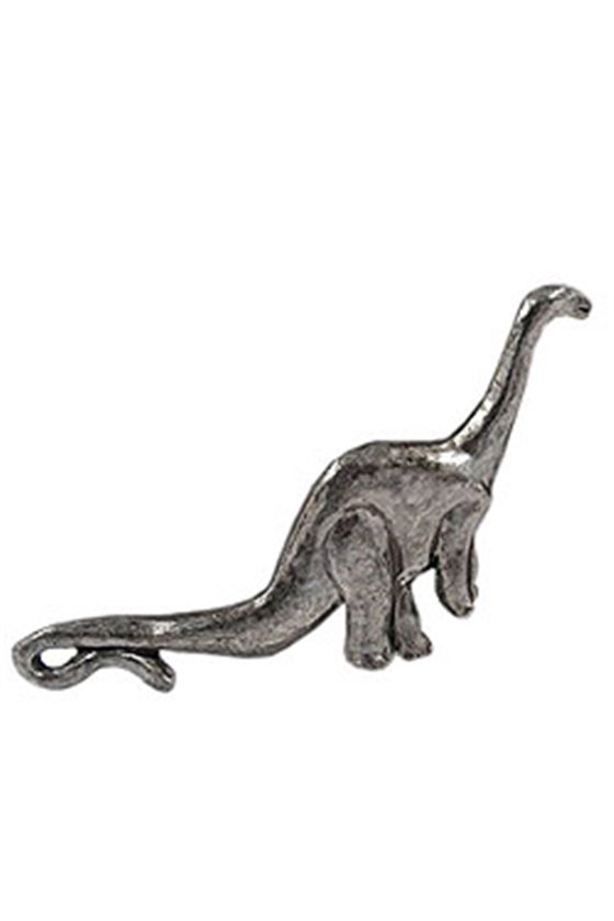 BROOCH DINOSAUR ANTIQUE TIN