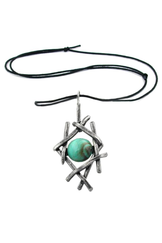 NECKLACE PEWTER PENDANT