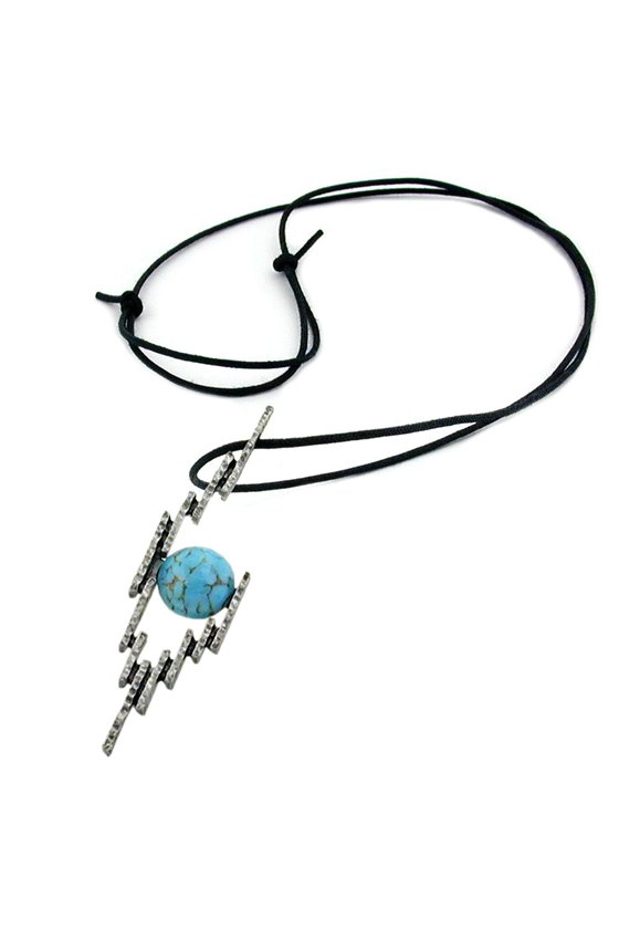 NECKLACE PEWTER PENDANT