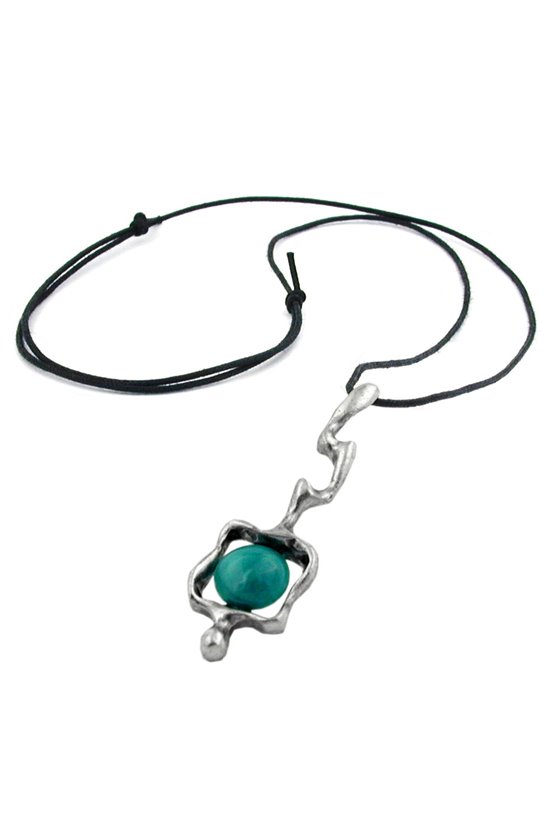 NECKLACE PEWTER PENDANT