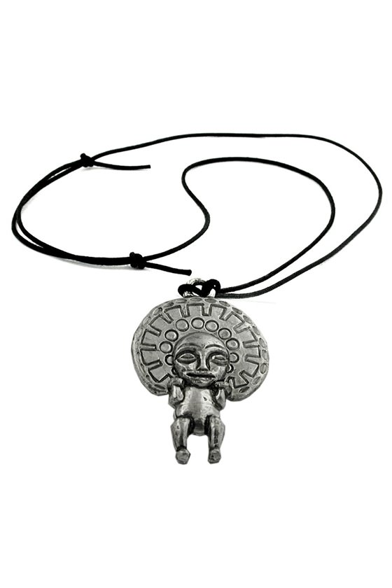 NECKLACE PEWTER PENDANT