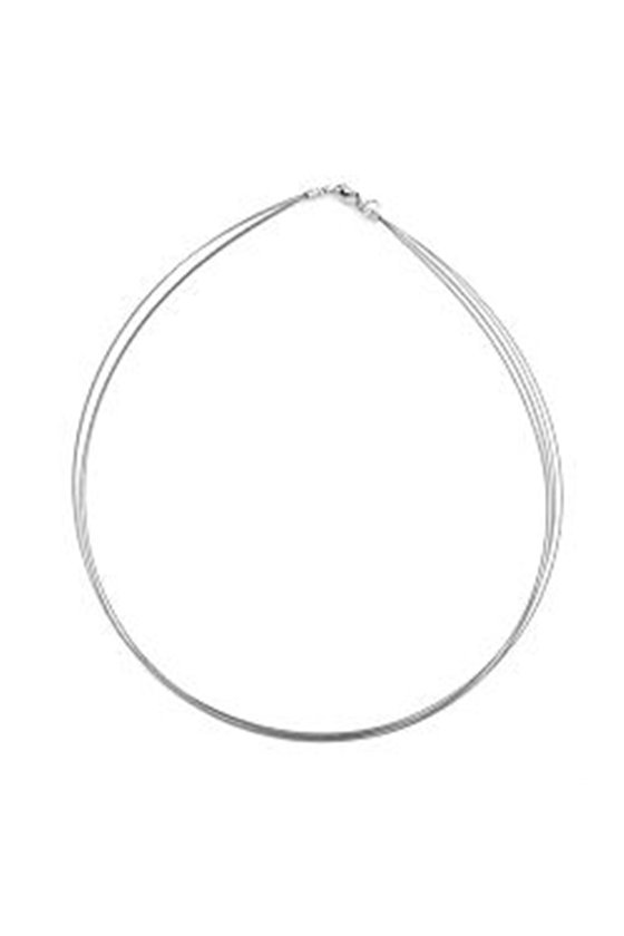 NECKLACE 5X COATED STEEL WIRE 50CM